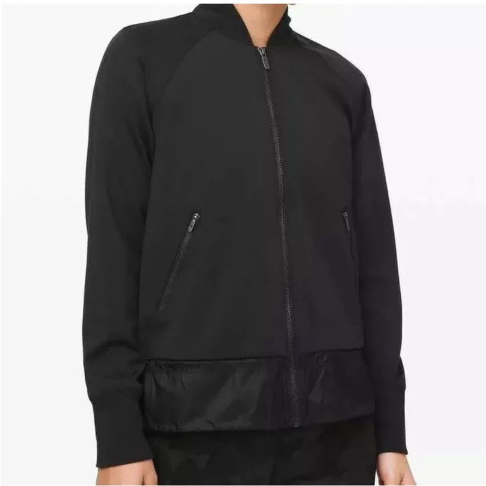 Lululemon Black Swept Along Nomber Style Jacket | Size XS (Fits Like Size 4/6)